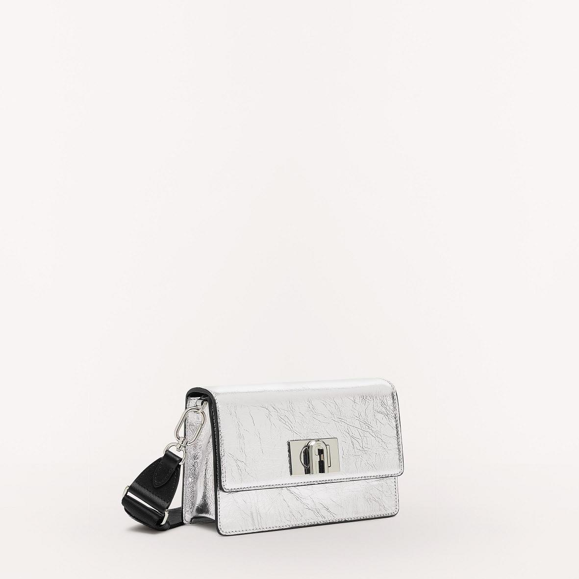 Furla 1927 Soft Vesker Norge - Mini Vesker Dame Sølv Svart JNX389461